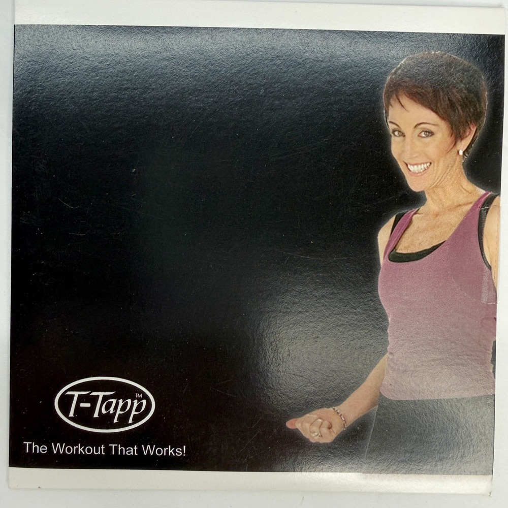T-Tapp Basic Workout Plus DVD Lot Barefoot Tempo Series Dietary Guidelines Set - Picture 8 of 13